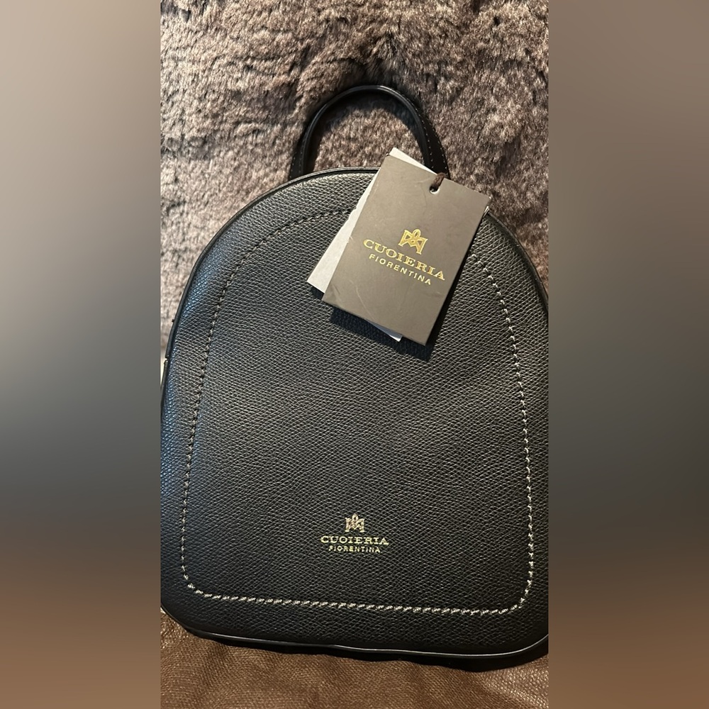 Cuoieria Fiorentina Italian leather mini backpack NWT